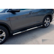 Боковые трубы BB002 (2 шт., нержавейка) для Honda CRV 2012-2016 гг