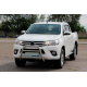 Передній захист WT023 (нерж) для Toyota Hilux 2015- рр