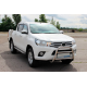 Передній захист WT023 (нерж) для Toyota Hilux 2015- рр