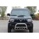 Кенгурятник QT006 (нерж) для Suzuki Jimny 1998-2018 рр
