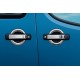 Накладки на ручки (4 шт, нерж) OmsaLine - Итальянская нержавейка для Fiat Doblo I 2001-2005 гг