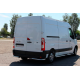 Задние уголки AK003 (2 шт., нержавейка) для Nissan NV400 2010-2024 гг