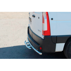 Задня дуга AK011 (нерж.) для Renault Master 2011-2023 рр