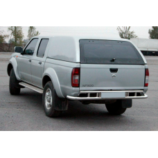 Задній захист AK004 (нерж) для Nissan NP300 1999-2015 рр