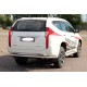 Задній захист AK005 (нерж) для Mitsubishi Pajero Sport 2015- рр