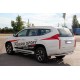 Задній захист AK005 (нерж) для Mitsubishi Pajero Sport 2015- рр