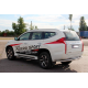 Задняя Защита AK005 (Нержавейка) для Mitsubishi Pajero Sport 2015- гг