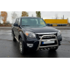 Кенгурятник QT008 (нерж) для Ford Ranger 2007-2011 рр