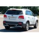 Задняя дуга AK002-2 (нержавейка) для Kia Sorento II XM 2009-2014 гг