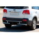 Задняя дуга AK002-2 (нержавейка) для Kia Sorento II XM 2009-2014 гг