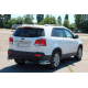 Задние двойные уголки AK003-Двойной (нержавейка) для Kia Sorento II XM 2009-2014 гг