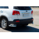 Задние двойные уголки AK003-Двойной (нержавейка) для Kia Sorento II XM 2009-2014 гг