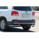 Задняя дуга AK003-2 (нержавейка) для Kia Sorento II XM 2009-2014 гг