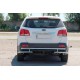 Задняя дуга AK003-2 (нержавейка) для Kia Sorento II XM 2009-2014 гг