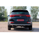 Задній захист AK002 (нерж) для Kia Sportage 2015-2021 рр