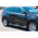 Бічні труби BB002 (2 шт., нерж) для Kia Sportage 2015-2021 рр