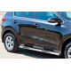 Бічні труби BB002 (2 шт., нерж) для Kia Sportage 2015-2021 рр