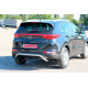 Задній захист AK007 (нерж) для Kia Sportage 2015-2021 рр