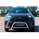 Кенгурятник WT006 (нержавейка) для Kia Sportage 2015-2021 гг
