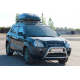 Кенгурятник WT025 (нержавейка) для Hyundai Tucson JM 2004- гг