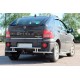 Задній захист AK005-2 (нерж) для SsangYong Action 2005-2018 рр