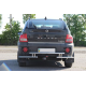 Задняя защита AK005-2 (нерж. сталь) для SsangYong Action 2005-2018 гг