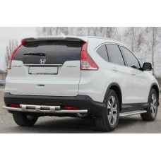 Задня дуга AK002-подвійний (нерж) для Honda CRV 2012-2016 рр