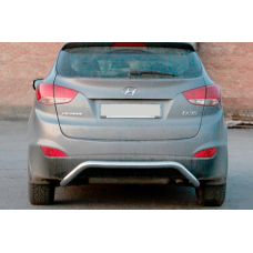 Задній захист AK007 (нерж.) для Hyundai IX-35 2010-2015 рр