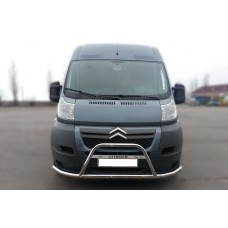 Передня дуга ST019 (нерж.) для Citroen Jumper 2007-2025 рр