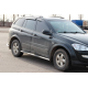 Боковые трубы BB002 (2 шт., нержавейка) для SsangYong Kyron 2005-2014 гг