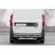 Задня дуга AK002/1-Подвійний (нерж.) для Fiat Doblo II 2010-2022 рр