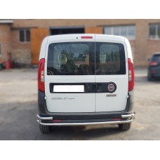 Задняя дуга AK005/2-Double (нерж.) для Fiat Doblo II 2010-2022 гг