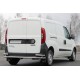 Задняя дуга AK005/2-Двойная (нерж. сталь) для Fiat Doblo II 2010-2022 гг
