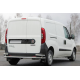 Задняя дуга AK005/2-Двойная (нерж. сталь) для Fiat Doblo II 2010-2022 гг
