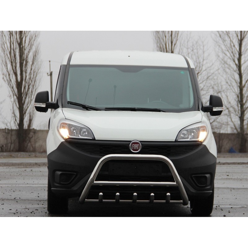 Кенгурятник WT003 (нерж.) 60 мм для Fiat Doblo II 2010-2022 гг