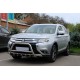 Кенгурятник WT003 (нерж.) для Mitsubishi Outlander 2012-2021 рр