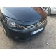 Накладки на решетку (2 шт, нерж) OmsaLine - Итальянская нержавейка для Volkswagen Caddy 2010-2015 гг
