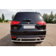 Задній захист AK002-2 (2 шт, нерж) для Mitsubishi Pajero Sport 2008-2015 рр