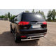 Задній захист AK002-2 (2 шт, нерж) для Mitsubishi Pajero Sport 2008-2015 рр