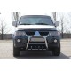 Кенгурятник QT006 (нержавейка) для Mitsubishi Pajero Sport 1996-2007 гг