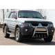 Кенгурятник QT006 (нержавейка) для Mitsubishi Pajero Sport 1996-2007 гг