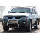 Кенгурятник QT006 (нержавейка) для Mitsubishi Pajero Sport 1996-2007 гг