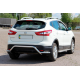 Задня дуга AK007-Plus (нерж) для Nissan Qashqai 2014-2021 рр