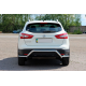 Задня дуга AK007-Plus (нерж) для Nissan Qashqai 2014-2021 рр