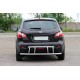 Задняя дуга AK011 (нержавейка) для Nissan Qashqai 2007-2010 гг