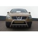 Кенгурятник WT003 (нерж.) 60 мм для Nissan Qashqai 2007-2010 рр