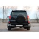 Задні куточки AK003-double (2 шт., нерж) для Toyota Rav 4 2006-2013 рр