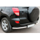 Задні куточки AK003 (2 шт., нерж) для Toyota Rav 4 2006-2013 рр
