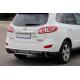 Задняя дуга AK002-2 (нержавейка) для Hyundai Santa Fe 2 2006-2012 гг