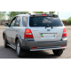 Задняя дуга AK002 (нерж. сталь) для Kia Sorento I BL 2002-2009 гг
